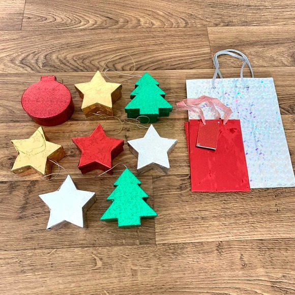 Holographic Gift Box and Bag Set - Picture 1 of 4